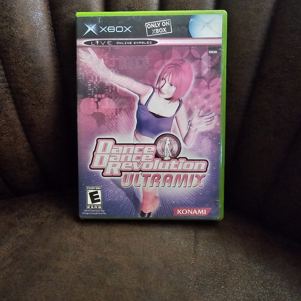 Dance Dance Revolution Ultramix (Microsoft Xbox, 2003) CIB Tested Working